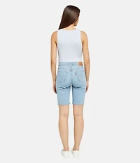 Levi's® Mid-Rise Shaping Bermuda Denim Shorts