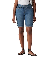 Levi's® Mid-Rise Shaping Bermuda Denim Shorts