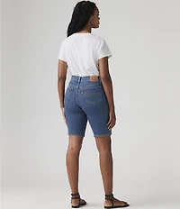 Levi's® Mid-Rise Shaping Bermuda Denim Shorts