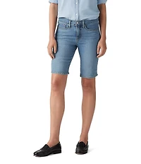 Levi's® Mid-Rise Shaping Bermuda Denim Shorts