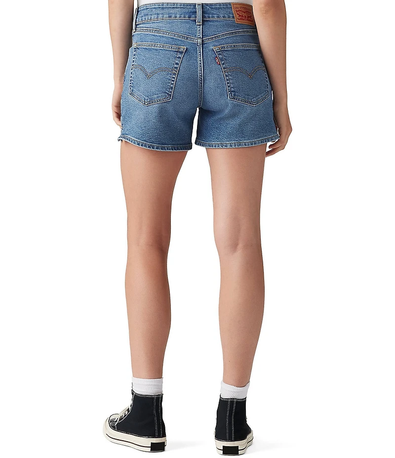 Levi's® Mid Rise Stretch Denim Shorts
