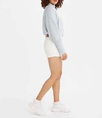 Levi's® Mid Rise Update Cuffed Hem Stretch Denim Shorts