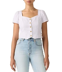 Levi's® Miette Short Sleeve Denim Shirt