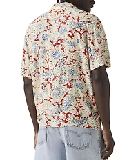 Levi's® Paisley Short Sleeve Classic Camp Shirt