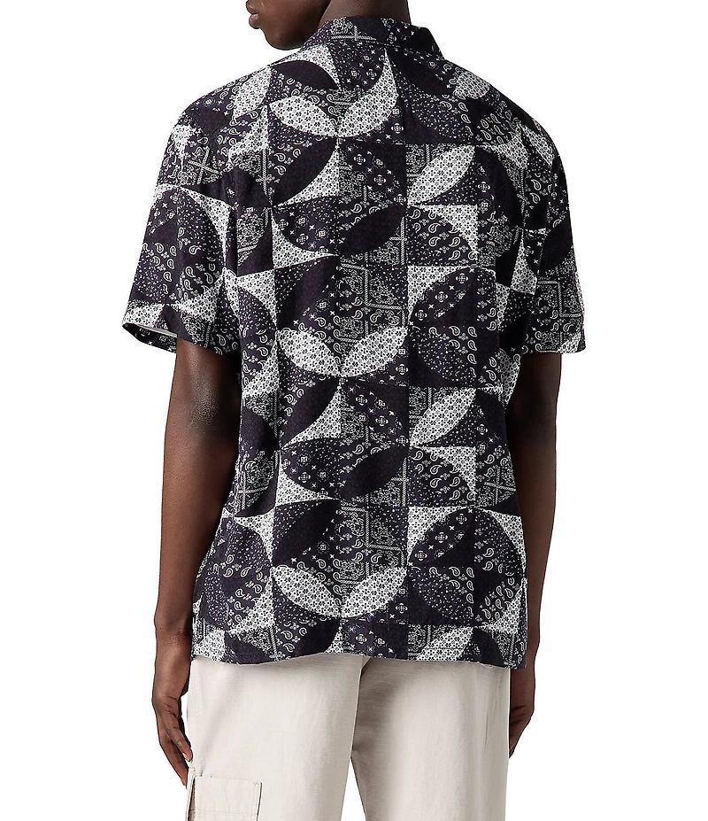 Levi's® Patchwork Printed Short Sleeve Woven Shirt
