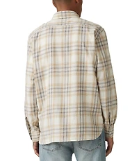 Levi's® Plaid Print Long Sleeve Worker Overshirt