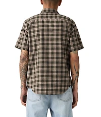 Levi's® Plaid Short Sleeve Woven Shirt