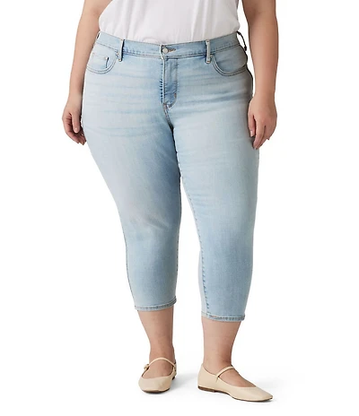 Levi's® Plus Size 311 Shaping Stretch Denim Capri Skinny Jeans