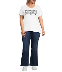 Levi's® Plus Size 726 High Rise Flare Leg Denim Jeans