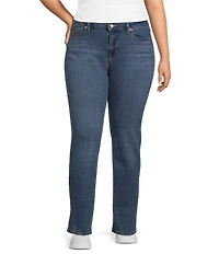 Levi's® Plus Size Classic Mid Rise Straight Leg Jeans