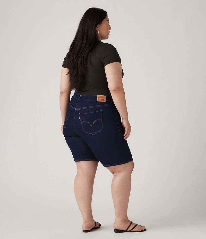 Levi's Plus Size Mid-Rise Bermuda Shorts