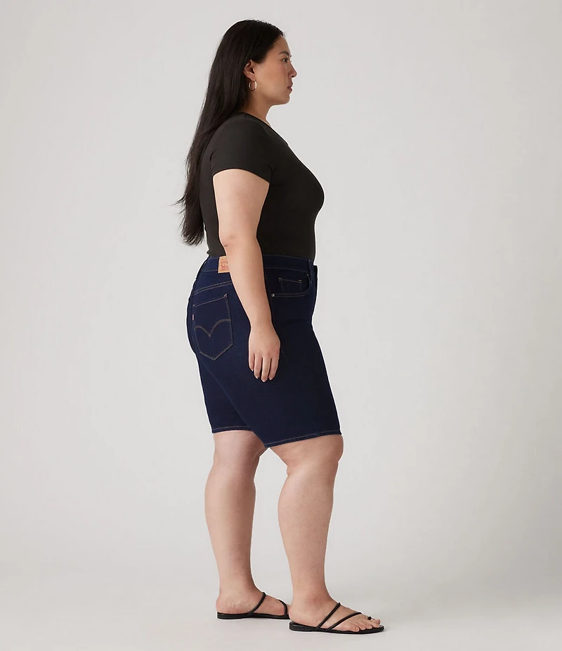Levi's Plus Size Mid-Rise Bermuda Shorts