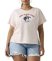 Levi's® Plus Size Perfect Logo #double;Tour Of The West#double; T-Shirt