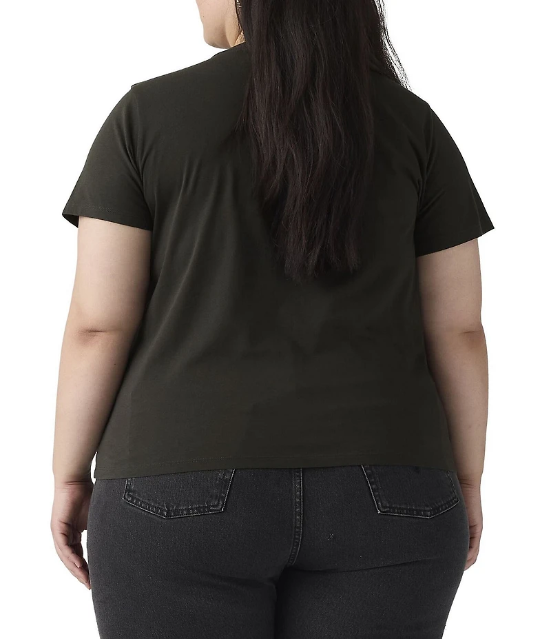 Levi's® Plus Size Perfect Logo #double;Western Boots#double; T-Shirt