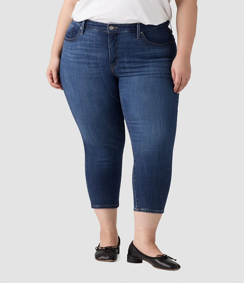 Levi's® Plus Size Shaping Capri Jeans