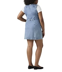Levi's® Plus Size Vianna V-Neck Sleeveless Vest Denim Dress