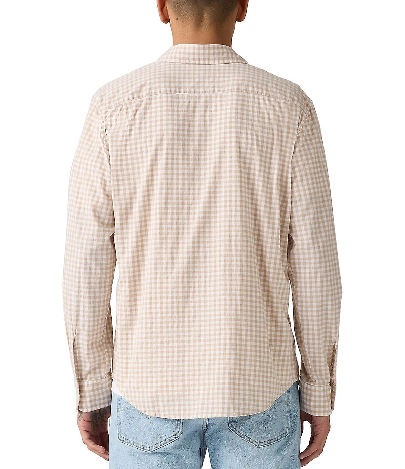 Levi's® Pocketed Long Sleeve Plaid Woven Shirt