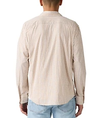 Levi's® Pocketed Long Sleeve Plaid Woven Shirt