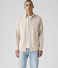Levi's® Pocketed Long Sleeve Plaid Woven Shirt