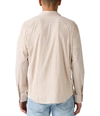 Levi's® Pocketed Long Sleeve Plaid Woven Shirt