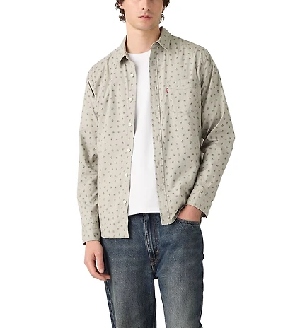Levi's® Printed Long Sleeve Woven Shirt