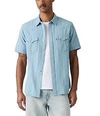 Levi's® Printed Short Sleeve Woven Shirt