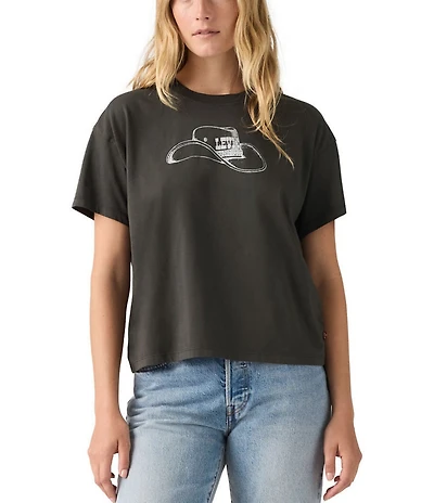 Levi's® Relaxed Fit Cowboy Hat Graphic Short Sleeve T-Shirt