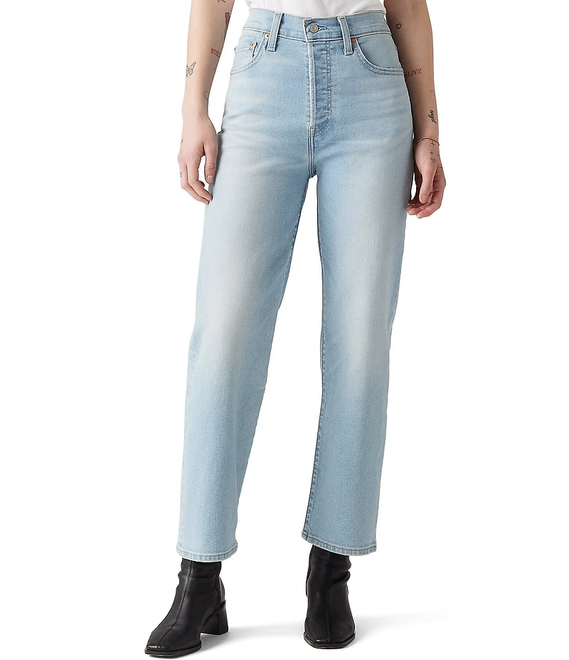 Levi's® Ribcage Straight Leg Ankle Jeans