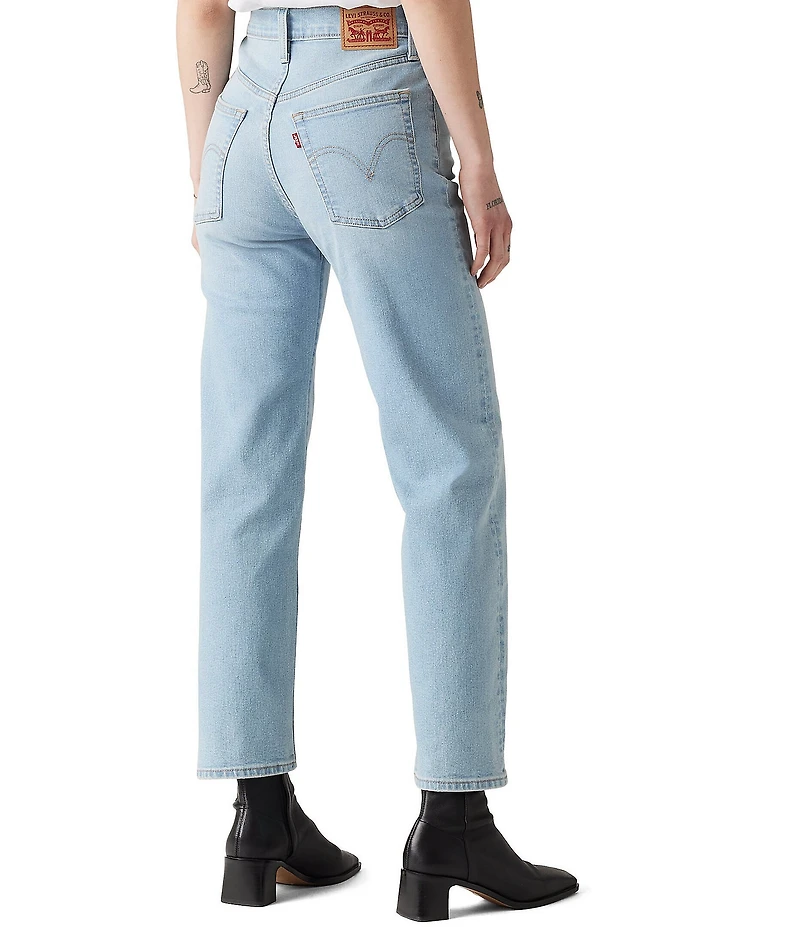 Levi's® Ribcage Straight Leg Ankle Jeans