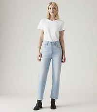 Levi's® Ribcage Straight Leg Ankle Jeans