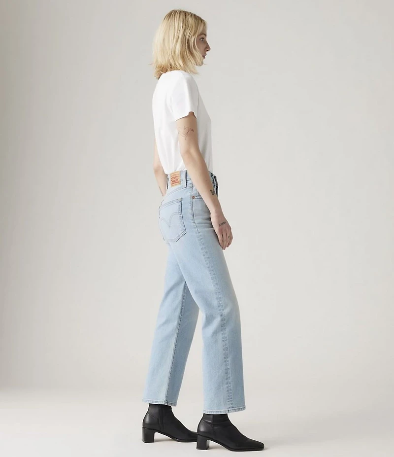 Levi's® Ribcage Straight Leg Ankle Jeans