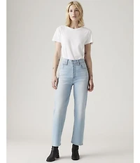 Levi's® Ribcage Straight Leg Ankle Jeans