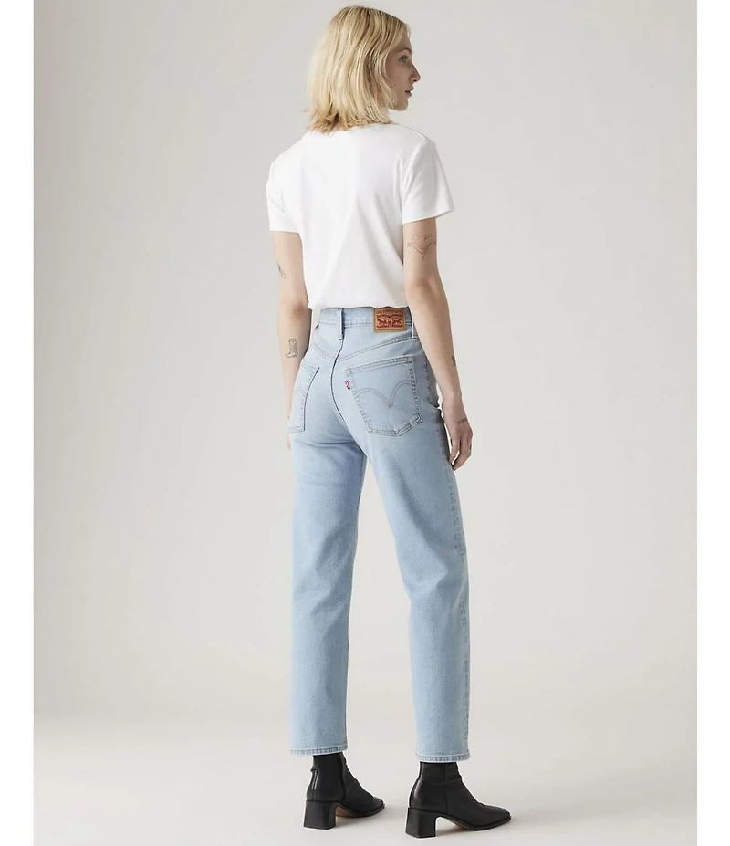 Levi's® Ribcage Straight Leg Ankle Jeans