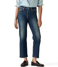 Levi's® Ribcage Straight Leg Ankle Jeans