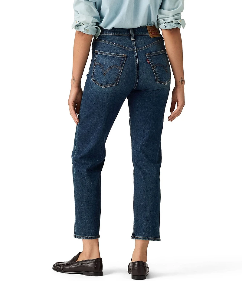 Levi's® Ribcage Straight Leg Ankle Jeans