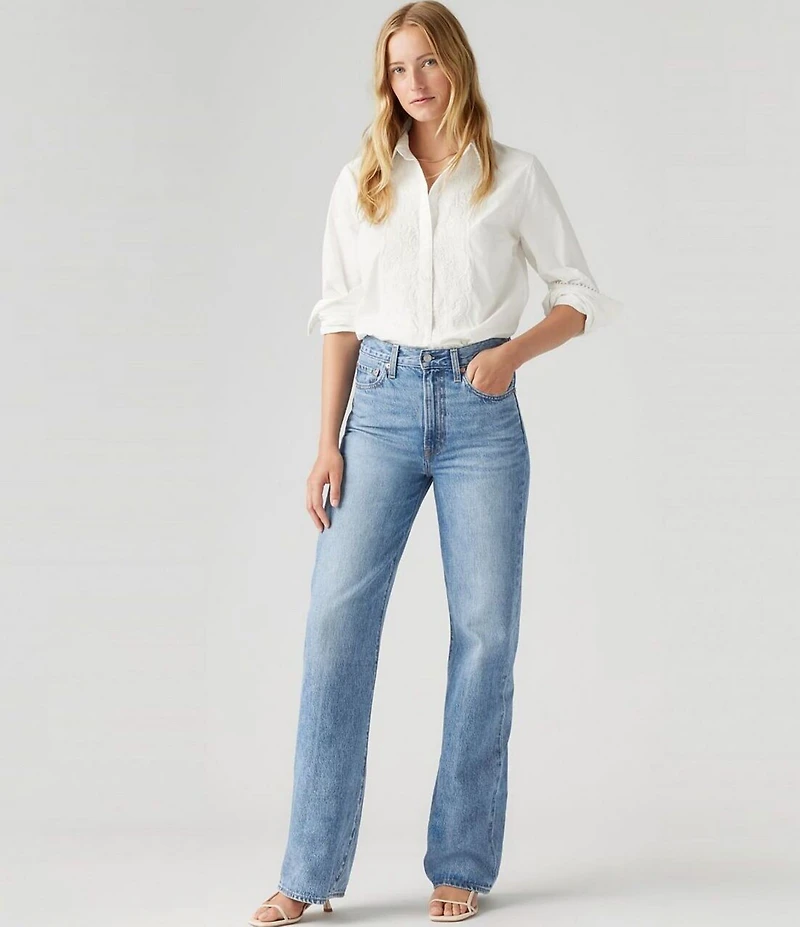 Levi's® Ribcage Super High Rise Slim Fit Wide Leg Jeans