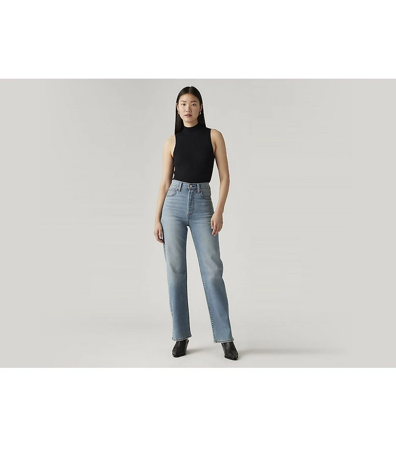 Levi's® Ribcage Super High Rise Straight Leg Jeans