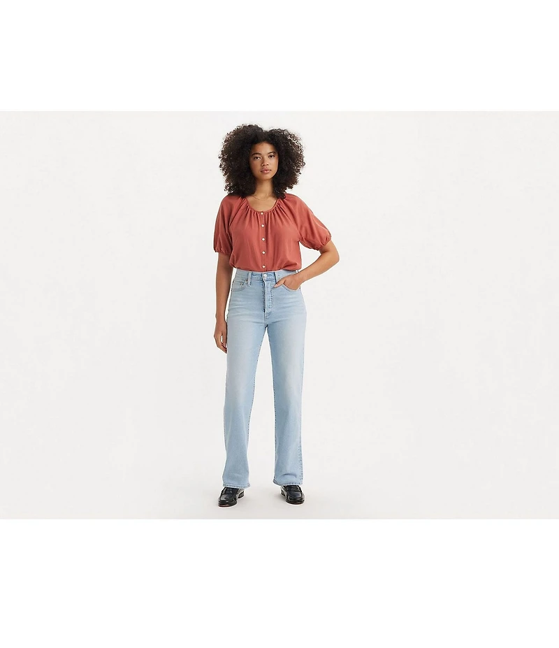 Levi's® Ribcage Super High Rise Straight Leg Jeans