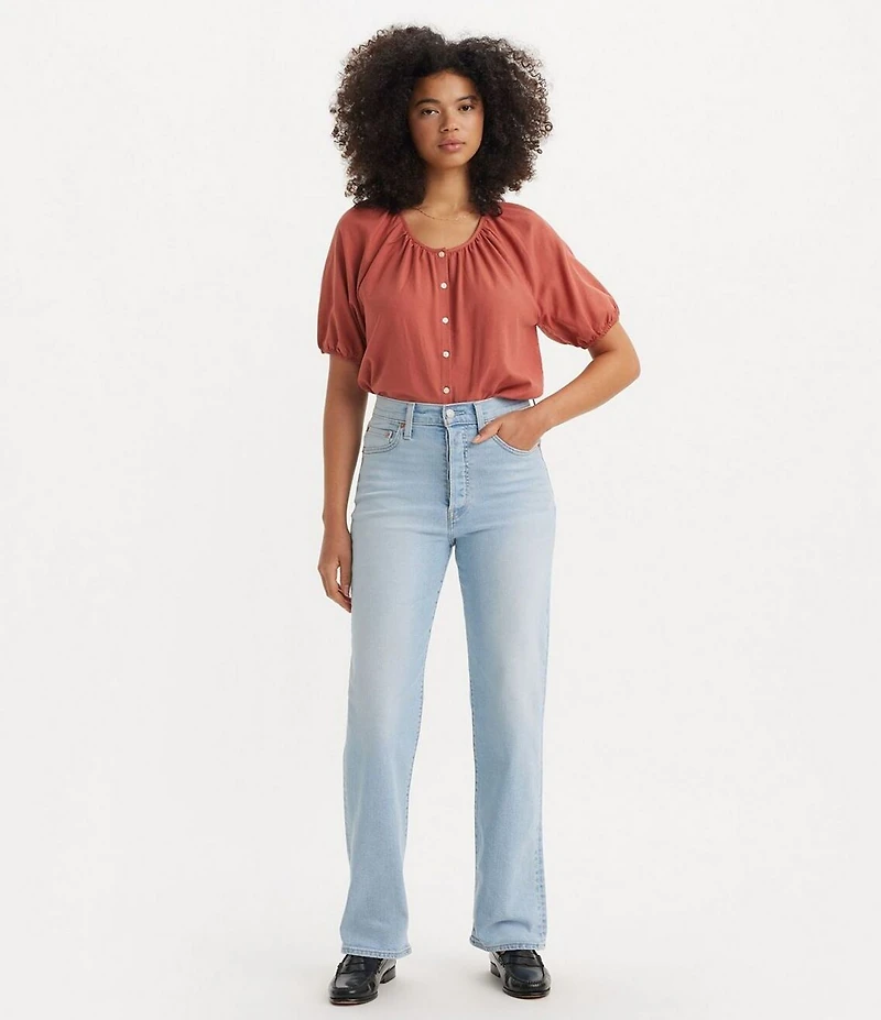 Levi's® Ribcage Super High Rise Straight Leg Jeans