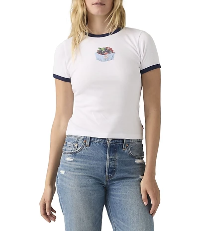 Levi's® Rickie Short Sleeve Fresh Berries Graphic T-Shirt