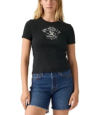 Levi's® Rickie Slim Fit Short Sleeve Ringer T-Shirt