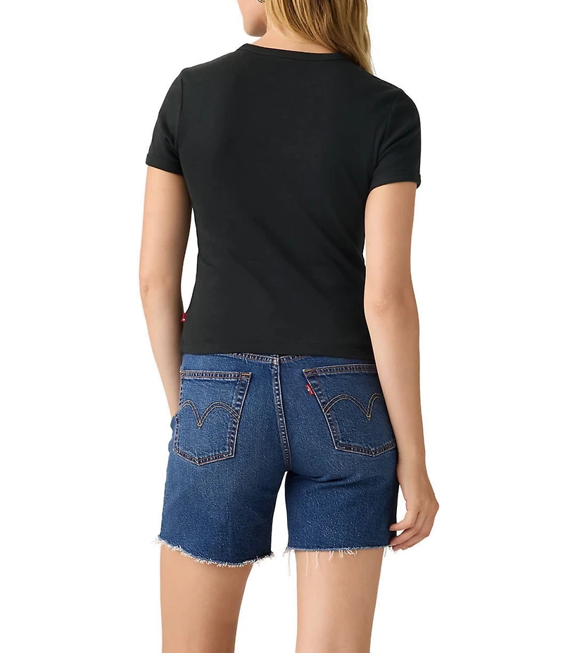 Levi's® Rickie Slim Fit Short Sleeve Western Ringer T-Shirt