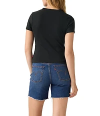 Levi's® Rickie Slim Fit Short Sleeve Western Ringer T-Shirt
