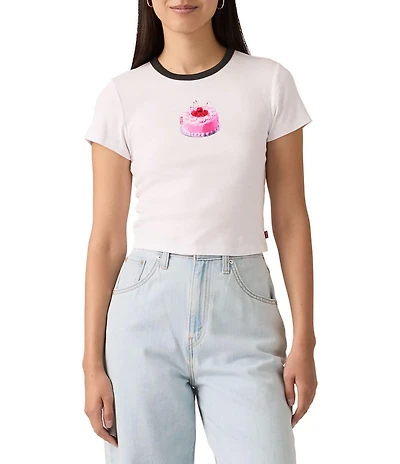 Levi's® Ringer Mini Cake Short Sleeve T-Shirt