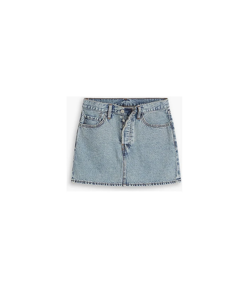 Levi's® Ruffled Denim Mini Skirt