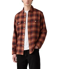 Levi's® Scottie Long-Sleeve Plaid Worker Overshirt