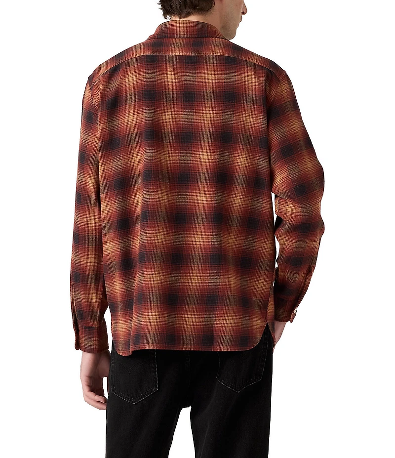 Levi's® Scottie Long-Sleeve Plaid Worker Overshirt