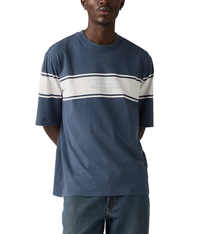 Levi's® Short Sleeve Blue Archival Script T-Shirt