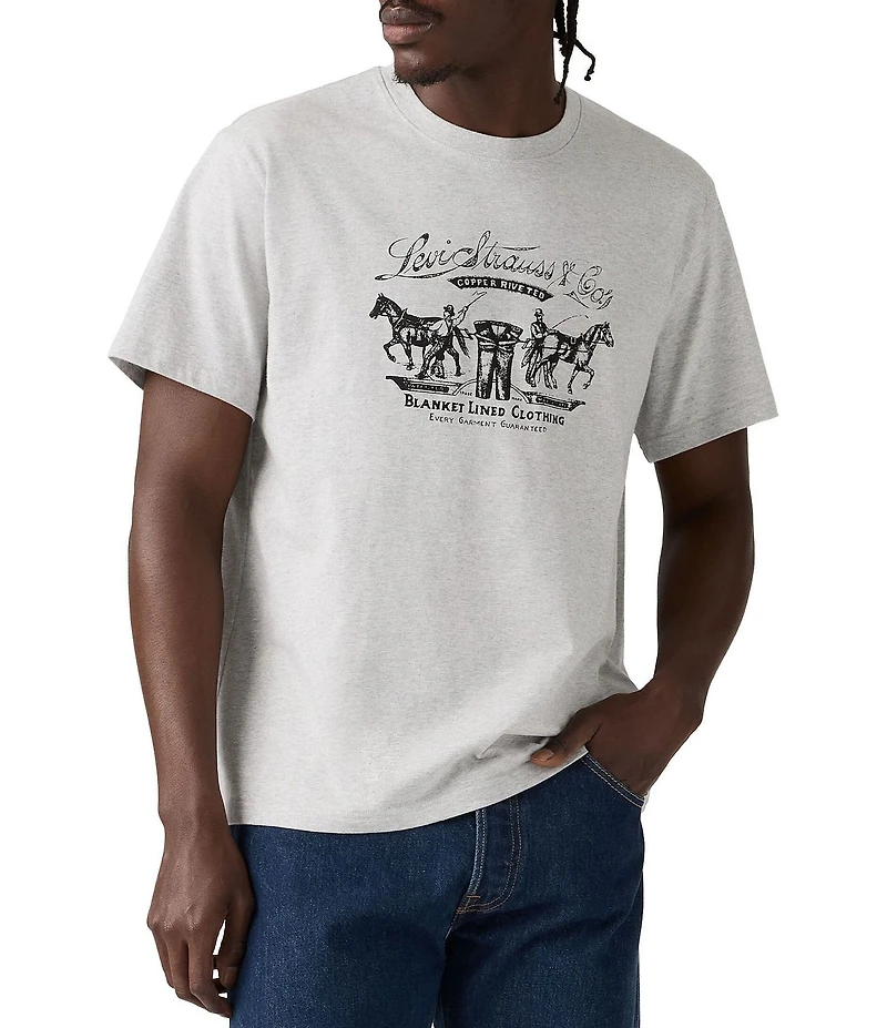 Levi's® Short Sleeve Graphic Relaxed Fit T-Shirt