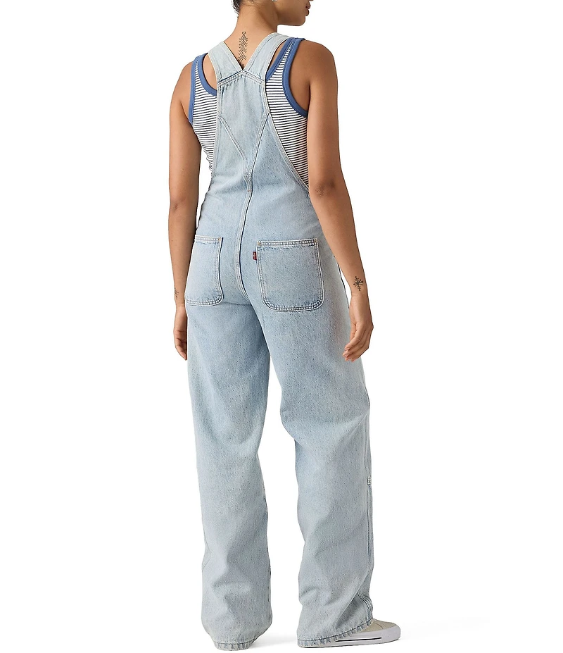 Levi's® Sleeveless Bib Pocket Denim Utility Overalls